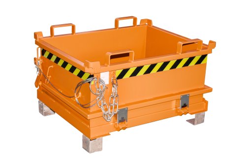 Mini-Klappbodenbehälter Typ MSB 0.24 m3 | 800 x 1000 x 625 mm | RAL 2000 