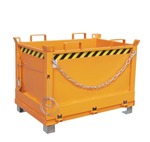 Klappbodenbehälter Typ FB 0.50 m3 | 800 x 1245 x 845 mm | RAL 2000 