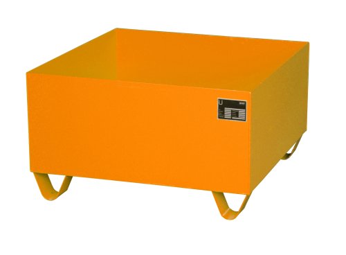 Auffangwanne -- (kein Gitterrost) | 800 x 800 x 460 mm | RAL 2000 