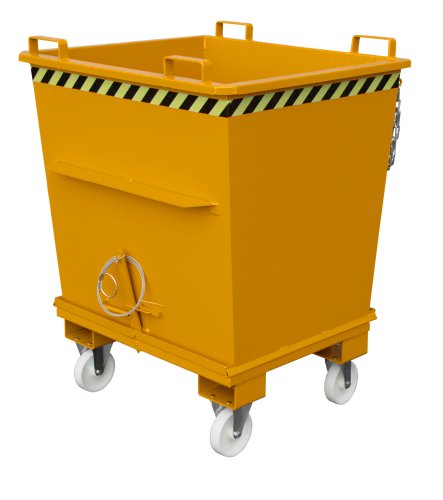 Klappbodenbehälter Typ BKB 1 m3 | 1040 x 1200 x 1270 mm | RAL 2000 