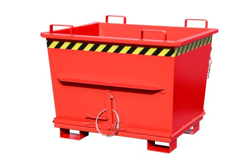Klappbodenbehälter Typ BKB 0.7 m3 | 1040 x 1200 x 970 mm | RAL 3000 