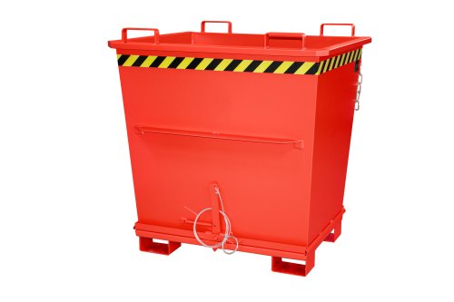 Klappbodenbehälter Typ BKB 1 m3 | 1040 x 1200 x 1270 mm | RAL 3000 