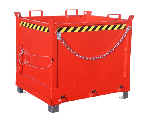 Klappbodenbehälter Typ FB 1.00 m3 | 1040 x 1245 x 1145 mm | RAL 3000 