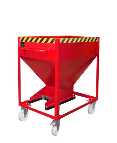 Silobehälter Typ SR-D 375 m3 | Rollen | RAL 3000 