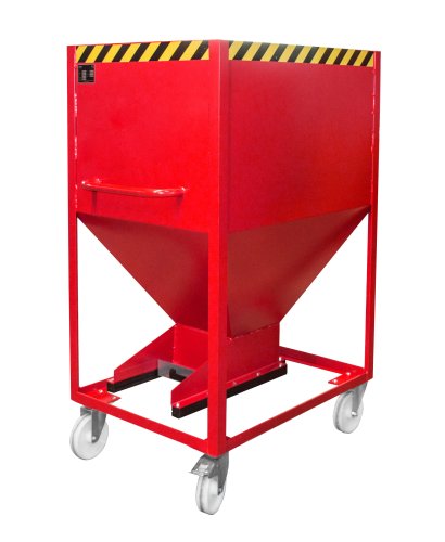 Silobehälter Typ SR-D 600 m3 | Rollen | RAL 3000 