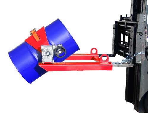 Fasskipper Typ FLEX-HK mit Handkurbel | RAL 3000 