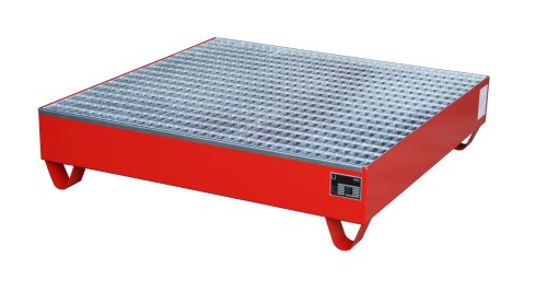 Auffangwanne -- (kein Gitterrost) | 2400 x 800 x 250 mm | RAL 3000 