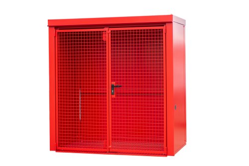 Gasflaschen-Container 28 | RAL 3000 