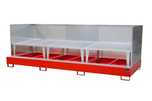 Auffangwanne 3850 x 1460 x 780 mm | - | 3 | RAL 3000 
