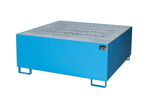 Auffangwanne 1460 x 1460 x 630 mm | RAL 5012 