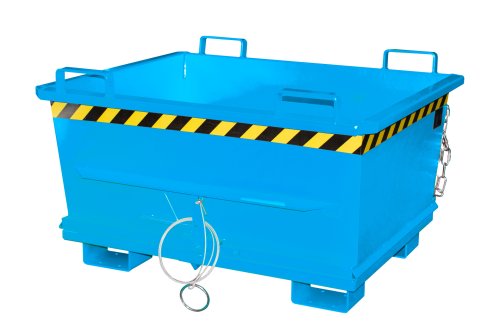 Klappbodenbehälter Typ BKB 0.5 m3 | 1040 x 1200 x 715 mm | RAL 5012 