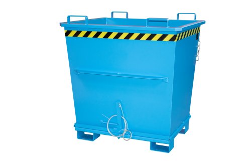 Klappbodenbehälter Typ BKB 1 m3 | 1040 x 1200 x 1270 mm | RAL 5012 