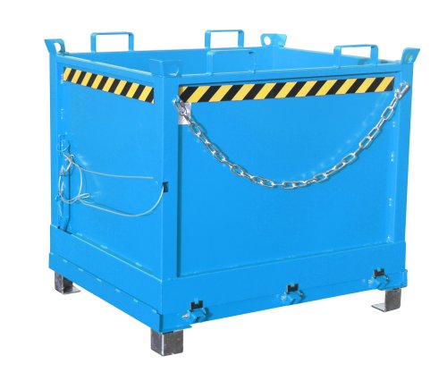 Klappbodenbehälter Typ FB 1.00 m3 | 1040 x 1245 x 1145 mm | RAL 5012 