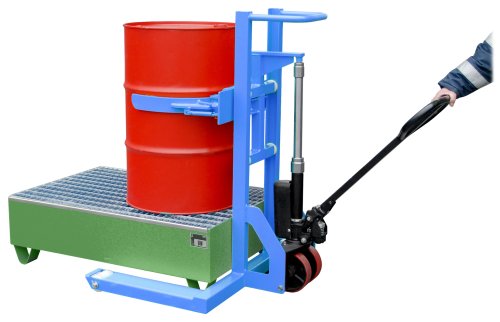 Fassheberoller Typ FHR mit Fassklammer | RAL 5012 