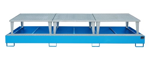 Auffangwanne 3850 x 1460 x 780 mm | - | 3 | RAL 5012 