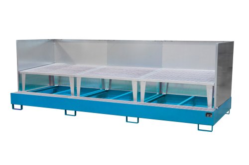 Auffangwanne 3850 x 1460 x 780 mm | - | 3 | RAL 5012 