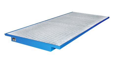 Einhängewanne RAL 5012 | 3300 mm