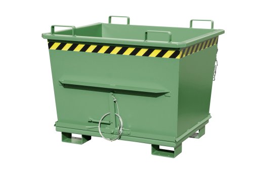 Klappbodenbehälter Typ BKB 0.7 m3 | 1040 x 1200 x 970 mm | RAL 6011 