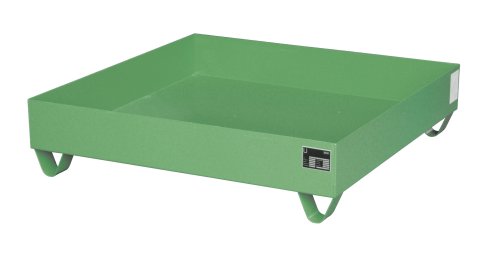 Auffangwanne -- (kein Gitterrost) | 1200 x 1200 x 285 mm | RAL 6011 