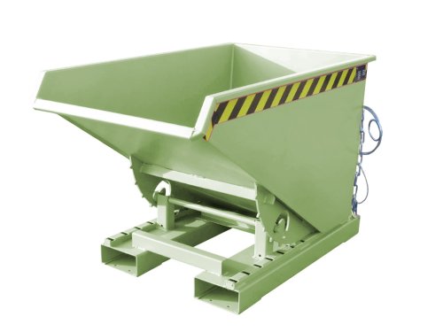Kippbehälter Typ EXPO 0.30 m3 | 1260 x 770 x 835 mm | RAL 6011 