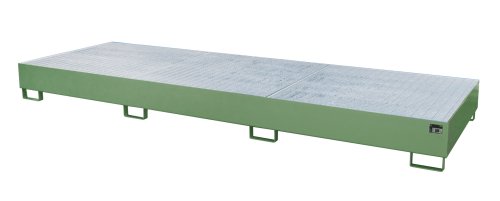 Auffangwanne 3850 x 1300 x 340 mm | RAL 6011 