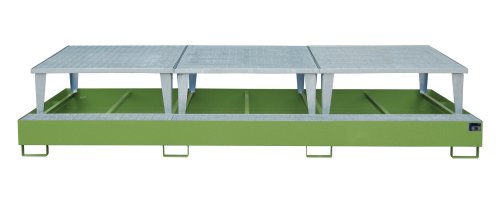 Auffangwanne 3850 x 1460 x 780 mm | - | 3 | RAL 6011 