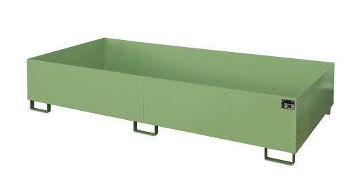 Regalwanne 1000 l | RAL 6011 | 2700 mm