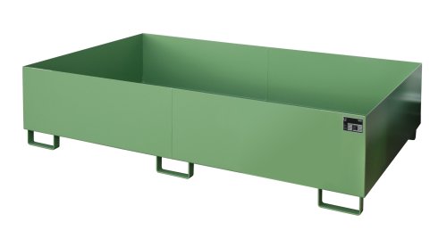 Regalwanne 1000 l | RAL 6011 | 2200 mm