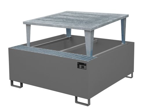 Auffangwanne 1460 x 1460 x 1090 mm | - | 1 | RAL 7005 