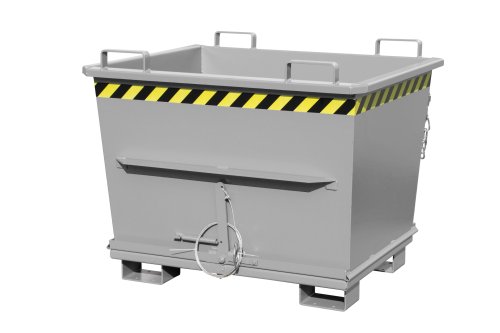 Klappbodenbehälter Typ BKB 0.7 m3 | 1040 x 1200 x 970 mm | RAL 7005 