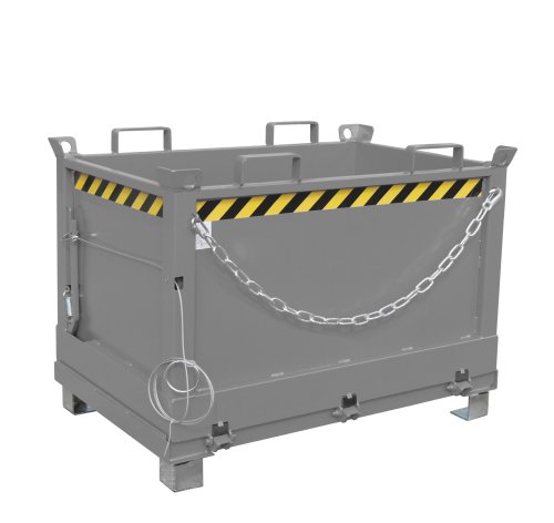 Klappbodenbehälter Typ FB 0.50 m3 | 800 x 1245 x 845 mm | RAL 7005 