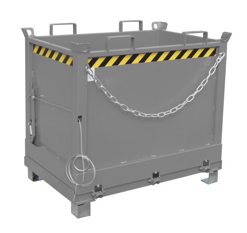 Klappbodenbehälter Typ FB 0.75 m3 | 800 x 1245 x 1145 mm | RAL 7005 