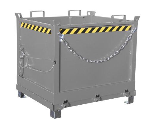 Klappbodenbehälter Typ FB 1.00 m3 | 1040 x 1245 x 1145 mm | RAL 7005 