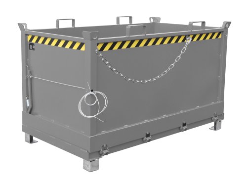 Klappbodenbehälter Typ FB 1.50 m3 | 1040 x 1845 x 1145 mm | RAL 7005 