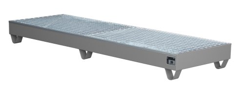 Auffangwanne 4 | 2400 x 800 x 250 mm | RAL 7005 