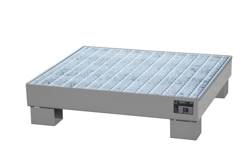Auffangwanne mit Gitterrost ja | 900 x 800 x 220 mm | RAL 7005 