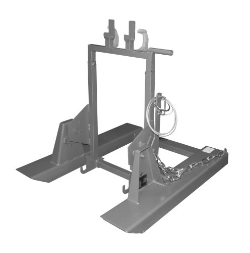 Mülltonnen-Kipper Typ MK 1 x 80/120 l-Mülltonne | RAL 7005 