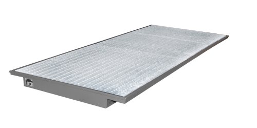 Einhängewanne RAL 7005 | 3300 mm
