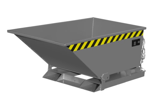 Kippmulde Typ KN 250 l | 1375 x 670 x 530 mm | RAL 7005 