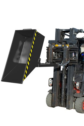 Kippmulde Typ SKN 250 l | 1375 x 670 x 530 mm | RAL 7021 