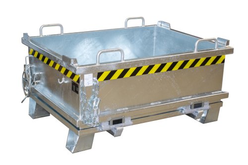 Klappbodenbehälter Typ SB 0.50 m3 | 1035 x 1310 x 700 mm | feuerverzinkt 