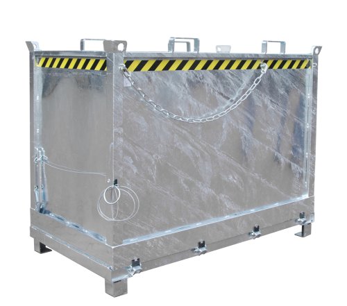 Klappbodenbehälter Typ FB 2.00 m3 | 1040 x 1845 x 1445 mm | feuerverzinkt 