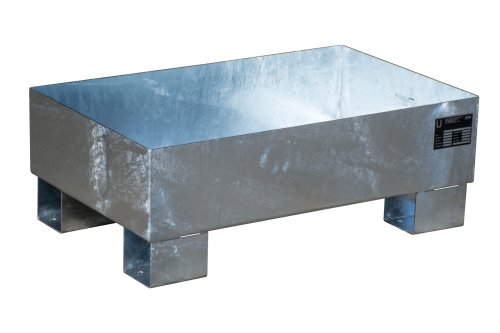 Auffangwanne ohne Gitterrost nein | 800 x 500 x 290 mm | feuerverzinkt 