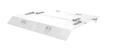 verzinkter Deckel 0.46 m3 | verzinkter Deckel | MGU 460 