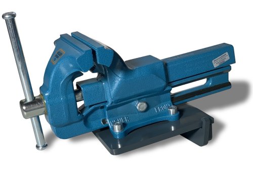 Schraubstock und Adapter für LCB-Boxen Schraubstock Backenbreite 120 mm 
