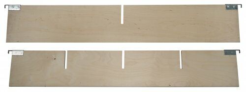 Längsteiler Längsteiler | Rahmen 1200x800 | mit 1 Nut nach oben 