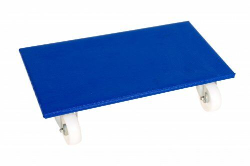 Möbelroller 600 x 300 mm, mit Polypropylenrollen 
