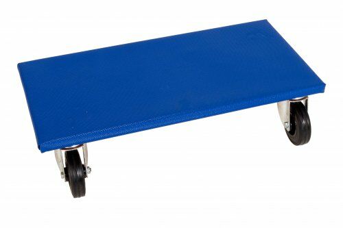 Möbelroller 600 x 350 mm, mit Vollgummirollen 