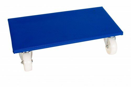 Möbelroller 600 x 350 mm, mit Polypropylenrollen 