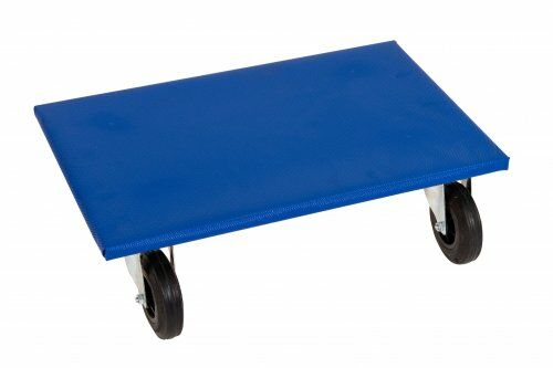 Möbelroller 600 x 400 mm, mit Vollgummirollen 